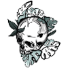 Floral Skull