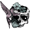 Floral Skull