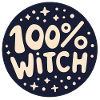 100% Witch Halloween Theme
