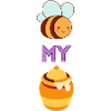 Bee with Honey