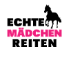 Echte mädchen reiten