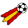 The supporters from Spain