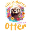 Otter Animal Kids & Adult