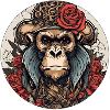 Monkey lady