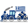 Greece Flag Football Railway