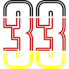 33 Symbole numérique Allemagne