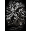 Black garbage bag