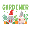 Funny garden gnomes