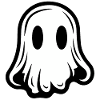 Spooky Cute Kawaii Ghost Design