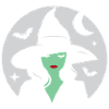 Sorcière verte, Halloween
