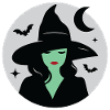 Green Witch, Halloween