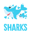 Girl Who Loves Sharks Predator Fish Funny Sharks