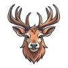 Deer, Deer Head
