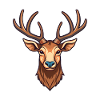 Deer, Deer Head