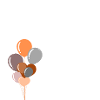 Birthday balloon letter