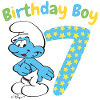 Fødselsdagsdreng 7-års fødselsdag