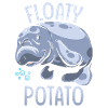 Manatee Floaty Potato Cadeau