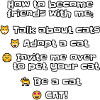How to befriend a cat nerd