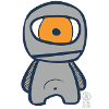 "googly" - Little MONSTER