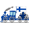 Finland Flag Football Railway