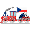 Czech Republic Flag Football Railway