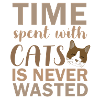 Temps passé avec les chats