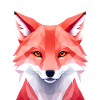 Fox - Polygon Art