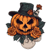Citrouille d’Halloween