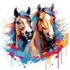 Chevaux, horses