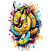 Graffiti Bananas