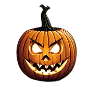 Scary Jack-O-Lantern Halloween