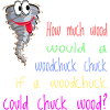 Zungenbrecher woodchuck Tongue Twister