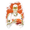 Creepy Basketball Player Halloween Zombie