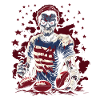 Spooky American Football Costume Halloween