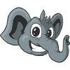 Cute elephant