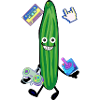 cucumber,geek, nerd, geek, console,gamer
