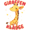 Süßes Giraffenklasse Grundschule Klassentier