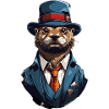 Otter Gangster Oldschool