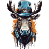 Moose Gangster Old School
