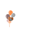 Lettre k ballon d’anniversaire