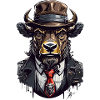 Bison Gangster Old School