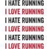 J’aime courir - Je déteste courir