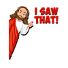 I've seen this! Jesus funny