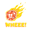 Space Space Flames Astroid Diversion