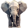 Elephant - Polygon Style