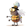 Beebee the bee cook