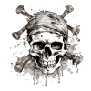 Pirate Head No. 4