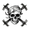 Pirate Head No. 2