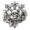 Pirate skull