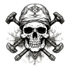 Pirate Head No. 1